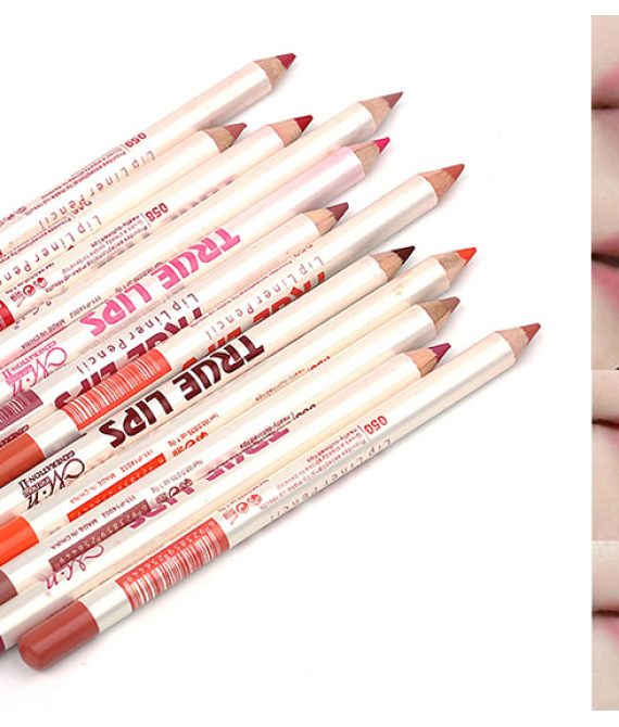 ΜENOW ΣΕΤ 12 ΑΔΙΑΒΡΟΧΑ ΜΟΛΥΒΙΑ LIP LINER 1.5G X 12 BY LA MEILA