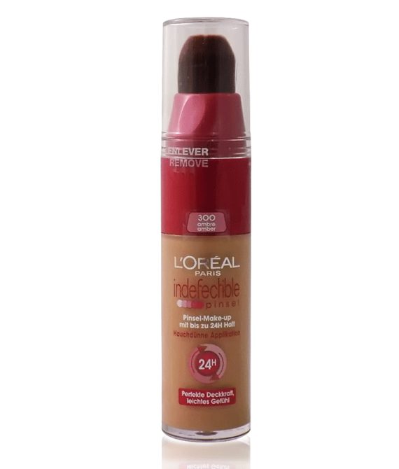 L’Oreal Infallible Brush 24hour Foundation 300 Amber 25ml