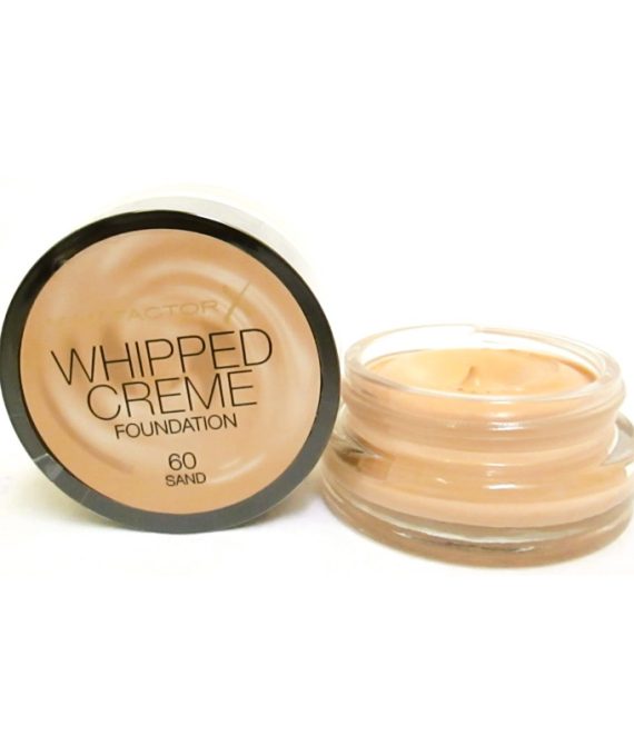 Max Factor Whipped Creme Foundation 60 Sand 18ml (10192)