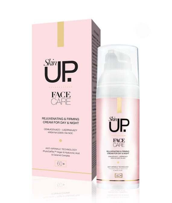 Skin Up Ενυδατική Αντιγυραντικη Κρέμα Ημέρας & Νύχτας 60+ 50ml (1043701)