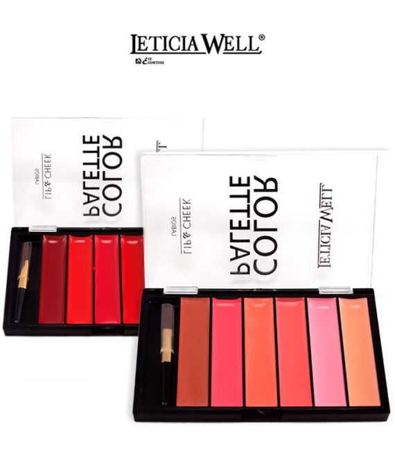 Leticia Well Lips and Blush Palette (10398)