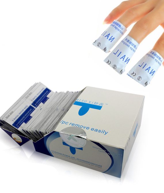 Wraps Καθαρισμού Gel με Ασετόν – Σετ 200 τεμαχίων