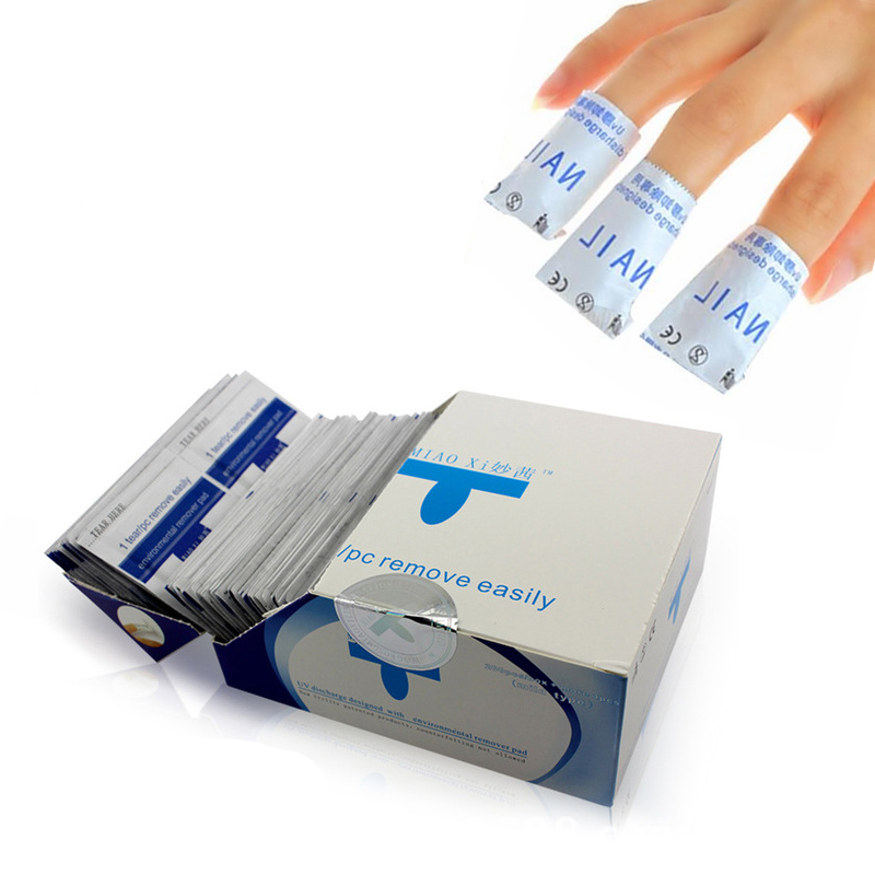 Wraps Καθαρισμού Gel με Ασετόν - Σετ 200 τεμαχίων