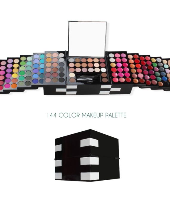 Miss Rose 148 χρώματα Παλέτα με Καθρέφτη Makeup