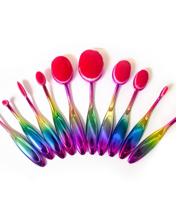 10 Πινέλα Βουρτσάκια Μακιγιάζ Beautyware