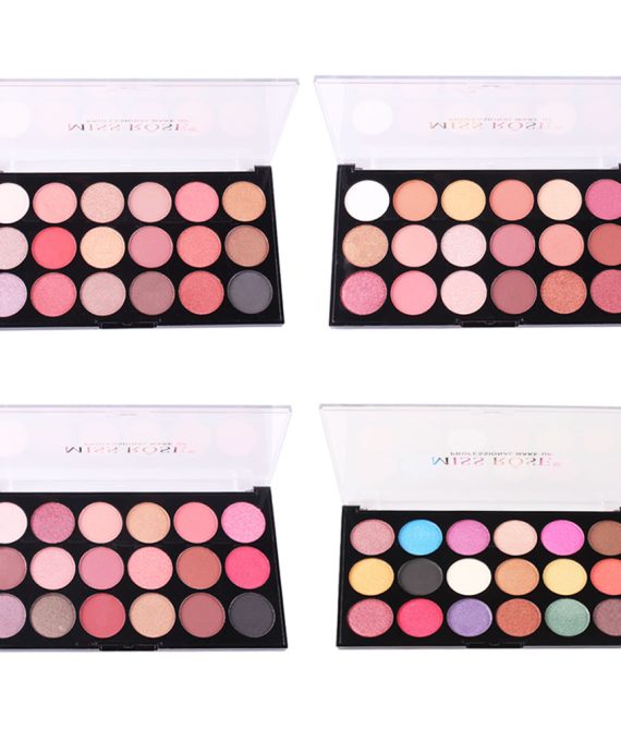 MISS ROSE Παλέτα Circle 18 Χρωμάτων Σκιές Ματιών 250g