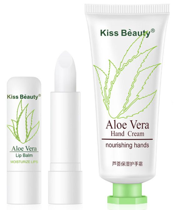 KISS BEAUTY Σετ Ενυδατική Κρέμα Χεριών & Lip Balm 40ml by La Meila