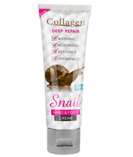 COLLAGEN ΕΝΥΔΑΤΙΚΗ ΚΡΕΜΑ ΣΑΛΙΓΚΑΡΙΟΥ ΓΙΑ ΧΕΡΙΑ & ΠΟΔΙΑ 80ML BY LA MEILA