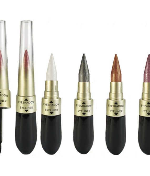 HENGFANG 2 σε 1 Shimmer Stick Σκιά Ματιών & Μαύρο Eyeliner 1.5g by La Meila