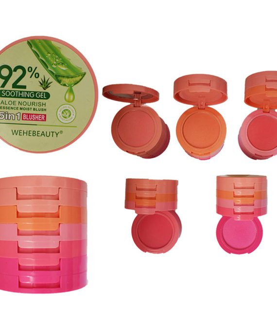 WEHEBEAUTY 6 σε 1 Παλέτα Ρουζ με Εκχύλισμα Αλόης 158g by La Meila