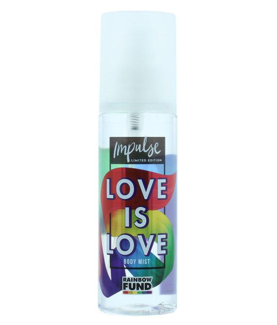 Impulse Limited Edition Love is Love Body Mist Unisex 150 ml