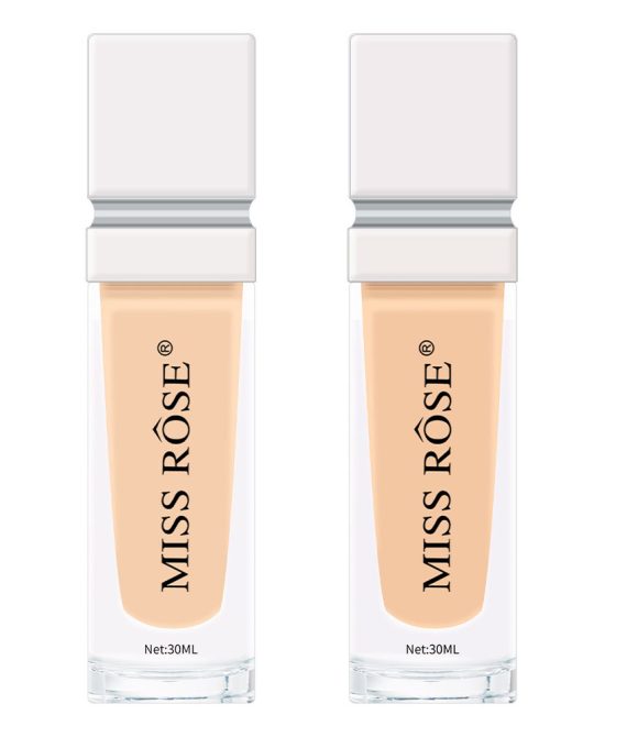 MISS ROSE Υγρό Foundation με Ενυδατικούς Παράγοντες 30ml