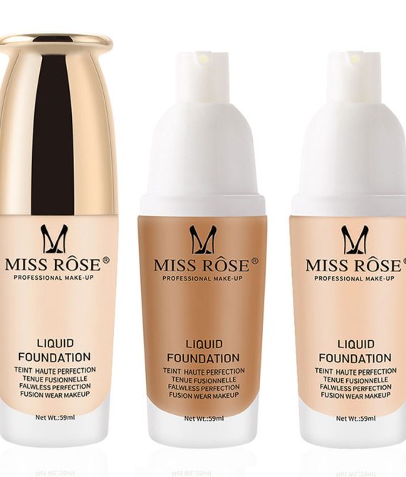 MISS ROSE Υγρό Foundation με Ενυδατικούς Παράγοντες 59ml