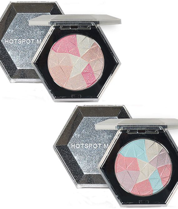 NAGETA ΠΑΛΕΤΑ 9 ΧΡΩΜΑΤΩΝ HIFHLIGHTER ΜΕ ΚΑΘΡΕΦΤΑΚΙ
