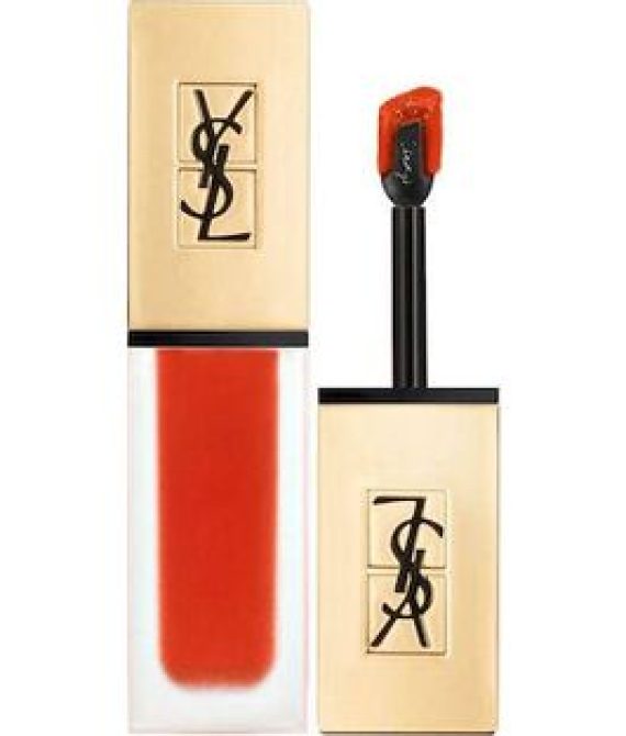 YSL TATOUAGE COUTURE MATTE STAIN 02 CRAZY TANGERINE