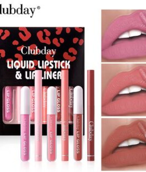 CLUBDAY LIQUID LIPSTICK-LIP LINER SET