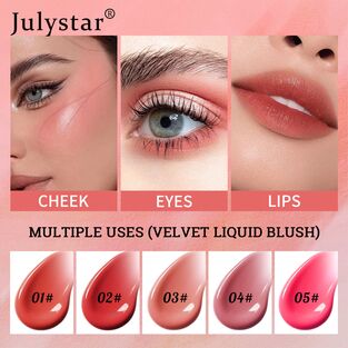 JULYSTAR Velvet Liquid Blush - Image 2